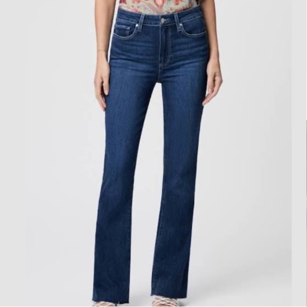 Paige Jeans Women Laurel Canyon High Rise Boot Cut 32 Sz 27 NWT